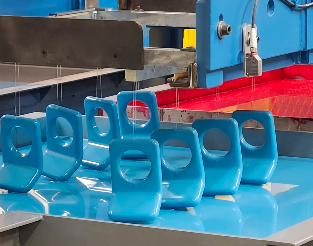 Vinyl dip coating machine