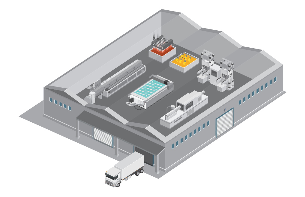Caplugs manufactured components across all process families