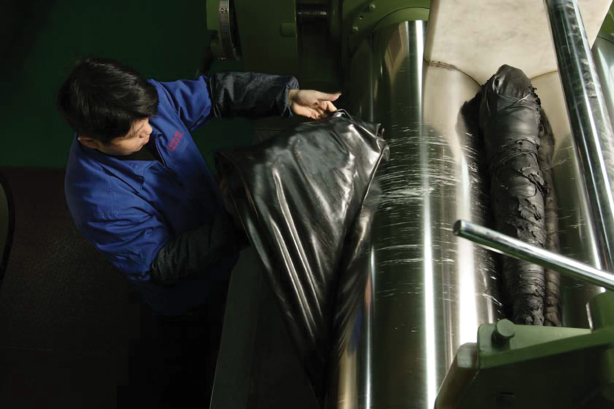 Caplugs rubber compound mixing and material development