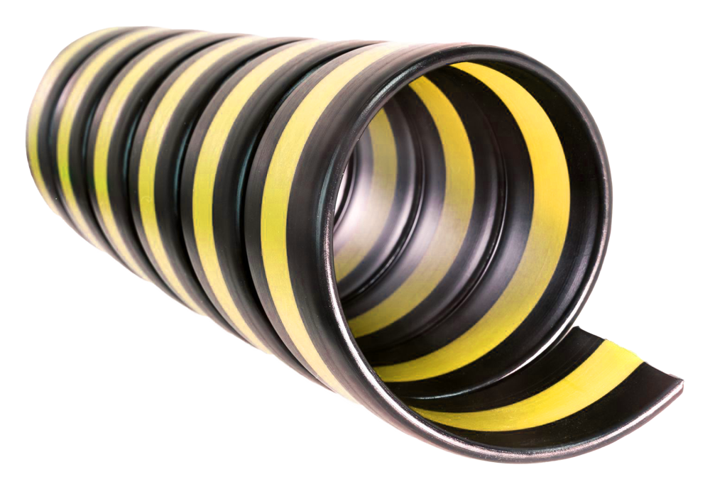 Caplugs spiral wrap and hose guard for hydraulic and pneumatic hoses
